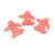10pcs New Year Natural Wood Christmas Tree Ornament Wooden Hanging Pendants diy Gifts box Snow Elk wedding home Decor