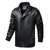 Men Leather Jacket Winter Thicken Warm Fur Collar Leather Coat Men Jacket Spring New High Quality Windproof Windbreaker Men