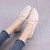 Spring Women Flats Shoes Women Genuine Leather Flats Ladies Shoes Female Cutout Slip on Ballet Flat Loafers