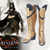 Batgirl Cosplay Shoes boots custom made