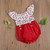 Summer Christmas Infant Newborn Baby Girl Bodysuit Sleeveless Ruffled Elk Patchwork Jumpsuits Casual Santa Clothes Outfits