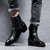 Men Ankle Boots Genuine Leather British Men Boot High Quality Casual Men Shoes Waterproof Male 1