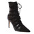 Ladies triangle patchwork crosstie Pointed Toe Ankle boots Thin high Heel Woman back Zipper Short Boots Banquet shoes