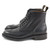 Brogue Lace Up Winter Mens Boots Shoes Add Velvet Work Boots Genuine Leather Fashion Designer Men Shoes Non-Slip