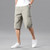 Summer Cargo Shorts Men Fashion Casual Multi-pocket Cotton Shorts Breeches Homme Loose Boardshorts Male