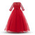 Elegant Lace Princess Girl Christmas Party Dress Wedding Gown Kids Dresses For Girls Dress Children Clothing Teens