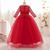 Elegant Lace Princess Girl Christmas Party Dress Wedding Gown Kids Dresses For Girls Dress Children Clothing Teens