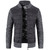 Cardigan Sweater Men Spring And Autumn Loose Sweater, Wearing Winter Thickened Splicing Coat