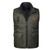 Mens High Quality Vests Clothing New Arrived Vest Men New Multi-pocket Vest Men Double-sided Wear Down Cotton Vest