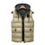 Vest Mens Winter Casual Outerwear  Warm Hood Jacket Vest Men Sleeveless Waterproof Jackets Parkas Vests Men