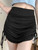 Skirts Female Summer Autumn Period Ladies Thread Side Draw String Elastic Sexy Mini Skirts Womens Chic