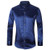 Men Imitation Silk Long Sleeve Shirt New Autumn Casual Solid Color Brand Shirt Male