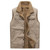 Winter Fleece Vests Men Solid Color Warm Sleeveless Jacket Mens Thick Windproof Waistcoat Turn Down Collar Casual Vest Men