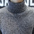Mens Turtleneck Sweater Knittde  Pullovers Mens Clothes Autumn Winter Casual Sweater Turtleneck Slim Fit Warm Pullovers