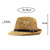 Beach Wide Brim Fedora Summer High Quality Breathable Straw Hats Sun Protection Beach Vintage Bowler Cap Mans