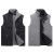 Mens Velvet Vest Warm Double-sided Wear Waistcoats Casual Outwear Thermal Soft Sleeveless Jackets Mens Clothing