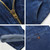 Business Loose 100% Cotton Fabric Jeans for Men Spring Autumn Male Classic Straight Stretch Long Denim Pants Mens Trousers