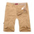 Mens Summer Cargo Shorts Cotton High Quality Male Loose Black Shorts Bermuda Short Pants With Pockets Mens Summer Cargo Shorts Cotton High Quality Male Loose Black Shorts Bermuda Short Pants With Pockets