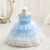 Toddler Baby Girl Dress Baptism Gradient Dress for Girls First Year Birthday Party Wedding Dress Baby Clothes Tutu Fluffy Gown