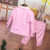 Kids Pink Blue Wedding Blazer Suit Brand Flower Boys Formal Tuxedo Dress Child School Suit Outdoor Photography Clothing Set