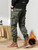 Winter Cargo Pants Men Fleece Liner Thick Warm Slim Fit Joggers Streetwear Casual Cotton Thermal Trousers