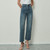 High Waist Wide Leg Straight Jeans Women Vintage Boyfriend Blue Denim Pants Basic Jeans