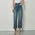 High Waist Wide Leg Straight Jeans Women Vintage Boyfriend Blue Denim Pants Basic Jeans