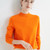 Wool Sweater Women's Loose Half Turtleneck Pullover Spring and Autumn Basic Style Simple Bottoming Top