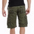 Summer Mens Cargo Shorts Cotton Loose Pocket Tactical Shorts Men Military Pants Army Green Solid Color Casual Short Pants