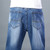 Spring Summer Men Thin Straight-leg Loose Jeans Classic Style Stretch Baggy Pants