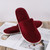 Thick Coral Fleece All-inclusive Slippers Winter Warm Slippers Solid Color Hotel Slippers Non-slip Indoor Home Men Shoes