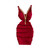 Bodycon Sexy V-neck Low Cut Mini Short Work Dress Women Backless Irregular Sleeveless Short Hip Wrap Vest Dress