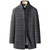 Mens Winter Removable Down Liner Woolen Coats Plaid Cashmere Warm Jacket Stand Collar Wool Overcoat Male Business Tops