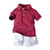 Summer Infant Boy Casual Clothes Set Short Sleeve Tshirt+Shorts 2PCS Suit Toddler Boy Gentleman Outfits Baby Sunsuit