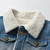 Winter Toddler Baby Boys Girls Denim Warm Jacket Kids Fleece Thicken Lapel Coat Tops Children Flannel Outerwear 0-6Y