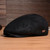 Leather Hat Mens Cap Thin Motorcycle New Outdoor Travel Hats In Spring and Summer Visor Men