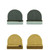 Double Layer Wool Knitted Hat Outdoor Sports Thickened Cold Proof Hat Winter Skin Friendly Folding Hat -5°C~10°C