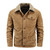 Men Winter Jacket Coat Thick Warm Jackets Mens Casual Thicken Stand Collar Parka Coats Street Brand Clothing Khaki