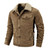 Men Winter Jacket Coat Thick Warm Jackets Mens Casual Thicken Stand Collar Parka Coats Street Brand Clothing Khaki