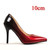 Pointed Toe Women Thin Heel Shoes Super High Heels Rose Flowers Patent Leather Party Shoes Woman