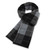 Luxury Winter Men Cashmere Scarf Black White Plaid Scarves Pashmina Shawl Casual Blanket Tassel Wraps Man Business Foulard