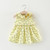 Summer Girl Dress Korean Princess Round Neck Bow Tie Dresses Baby Clothes 0-3 Years