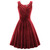 Women Velvet Dress Solid Sleeveless Surplice V-Neck Flared A-Line Dress elegant sexy knee length evening party dresses