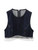 Women With Jewel Fringes Crop Denim Tank Tops Vintage Sleeveless Back Zipper Female