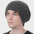 Mens hats Women hats Winter warm plush outdoor knitted hats Guapi hats Cotton hats Mens and Women universal black