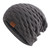 Mens hats Women hats Winter warm plush outdoor knitted hats Guapi hats Cotton hats Mens and Women universal black