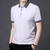 Men Short-sleeved Polo Shirt Casual Lapel Half-sleeve Stitching Summer T-shirt for Men Spot