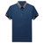 Men Short-sleeved Polo Shirt Casual Lapel Half-sleeve Stitching Summer T-shirt for Men Spot