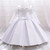 Baby Girls Christmas Dress Newborn Baptism Princess Party Dresses Lace Sleeve Toddler Girl Clothes 1 Years Birthday Wedding Gown