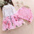 Girls Dress Autumn Winter Girls Pullover Knitted Sweaters Dress Long Sleeve Flower Kids Knitwear Dress